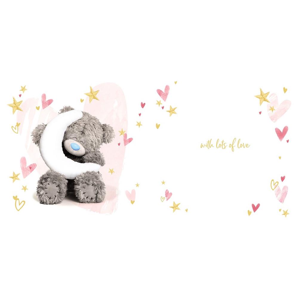 3D Holographic Keepsake Moon & Back Me to You Bear Card Extra Image 1